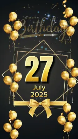 hbd 27 july 2025