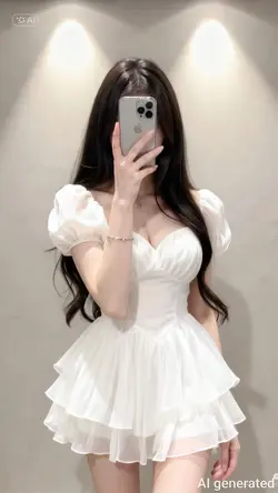 Ghép ảnh váy xinh 