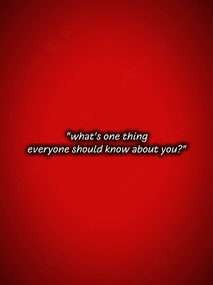 one thing bout you