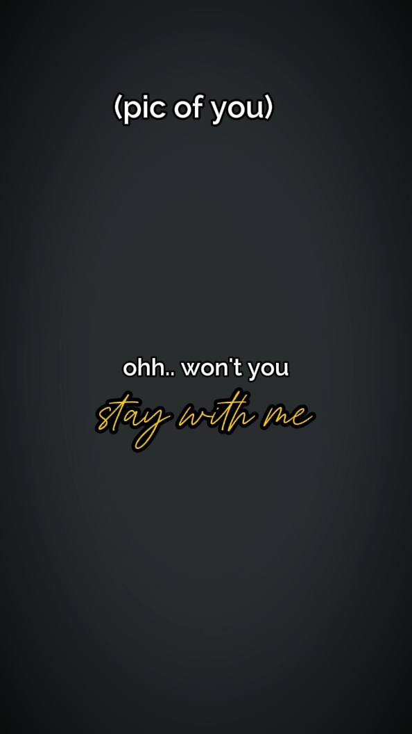 stay with me