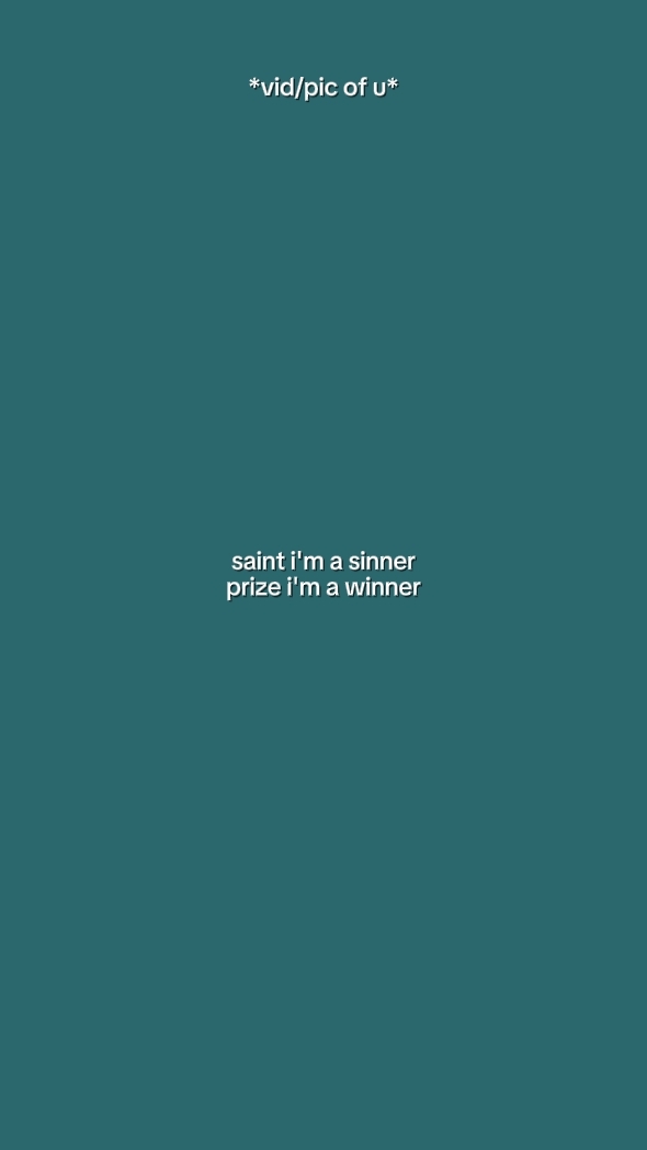 saint i'm a sinner