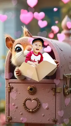 Squirrel in the box