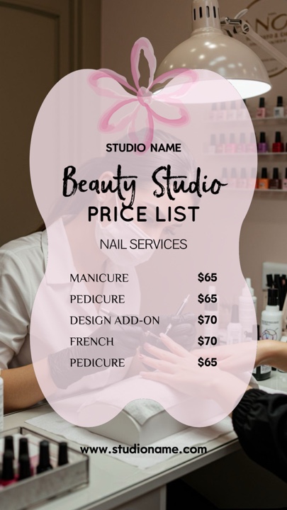 MANICURE LISTA DE PREÇOS