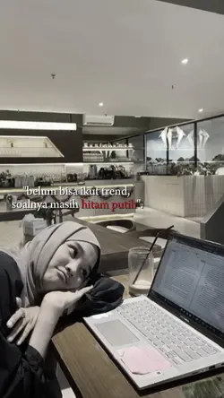 belum bsa ikut trend