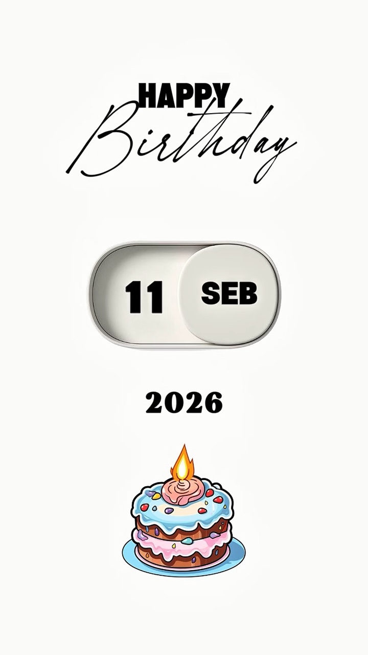 HBD 11 september