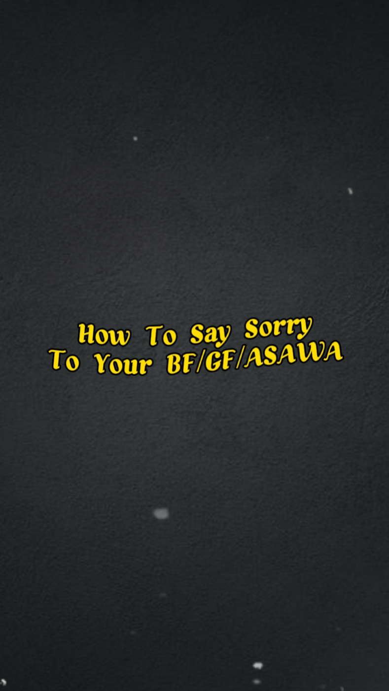 Sorry