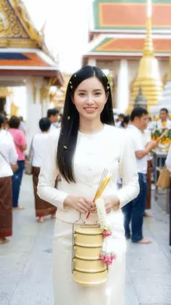 ทำบุญไหว้พระ