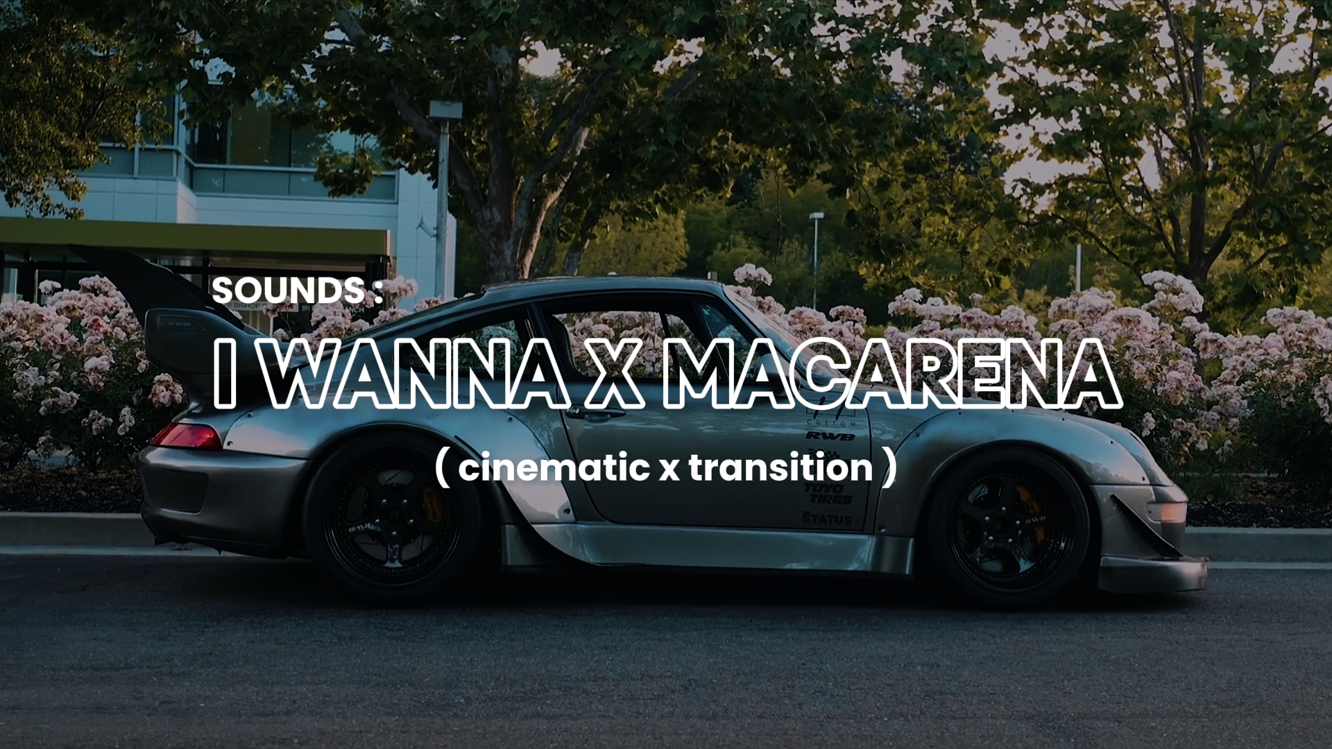 CINEMATIC CAR EDIT