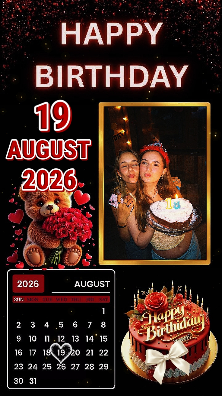 HBD 19 August 2026