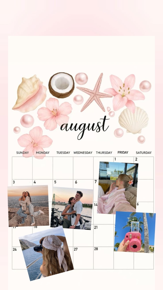 august calender