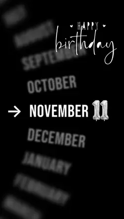 HBD 11 NOVEMBER 