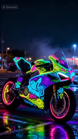 Neon Graffiti Filter