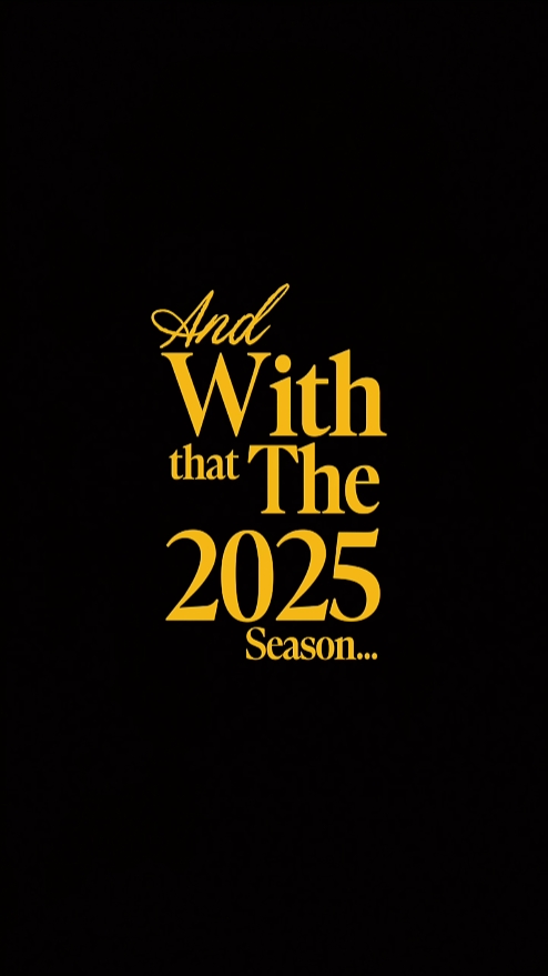 the 2025 season