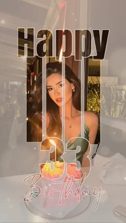 33rd Birthday