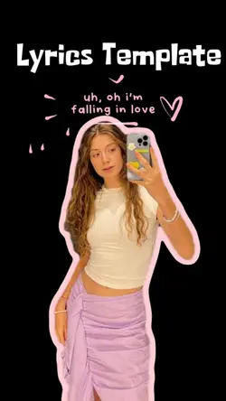 Lyrics Template 