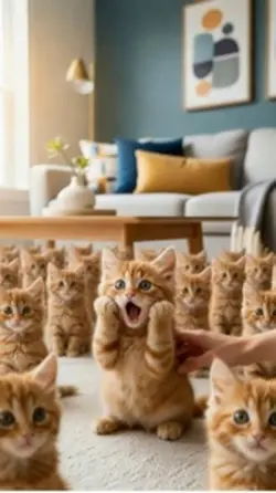 起きたら自分がいっぱい😱なんでやー！