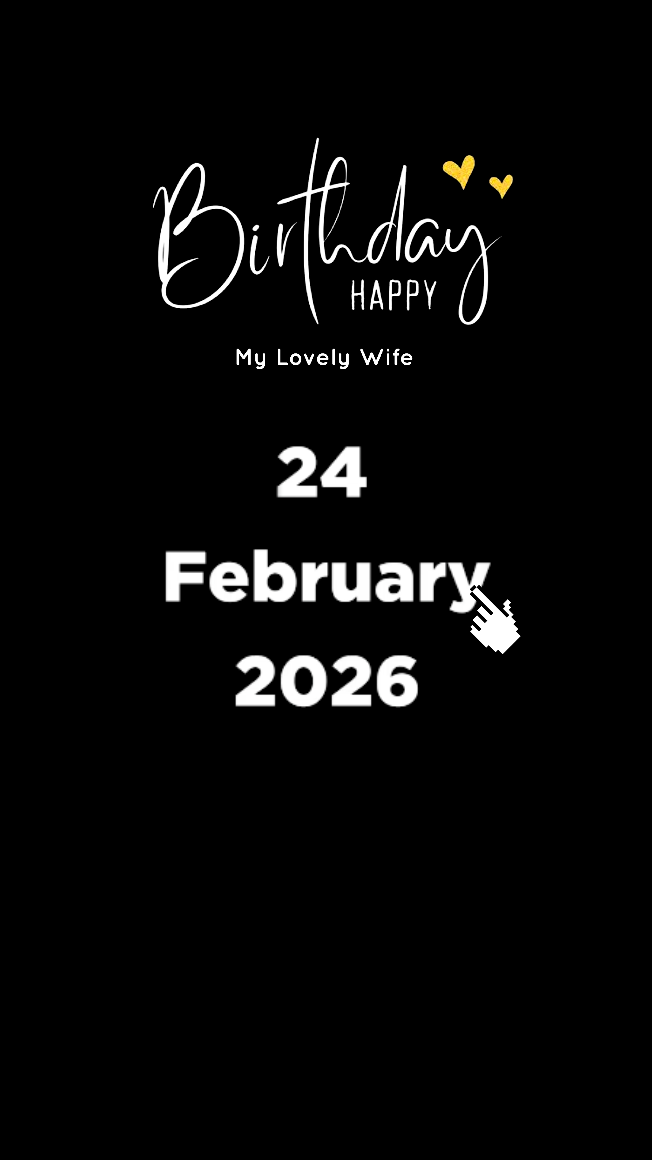 HBD ISTRI 24 FEBRUARI
