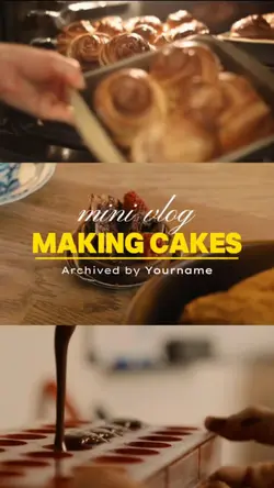 making cakes