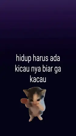 hidup harus ada