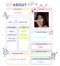 All about me