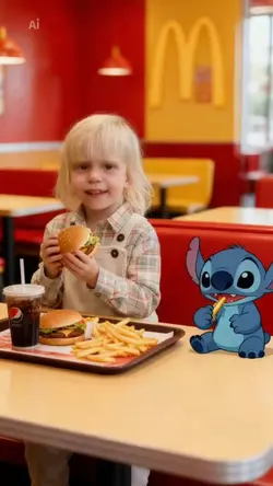 Lanche com Stitch 