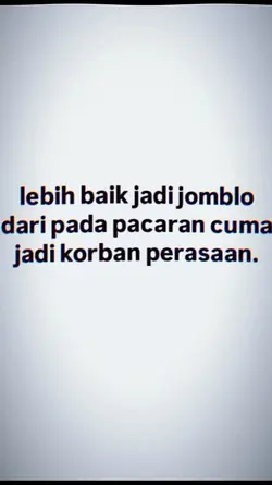 lebih baik jomblo 