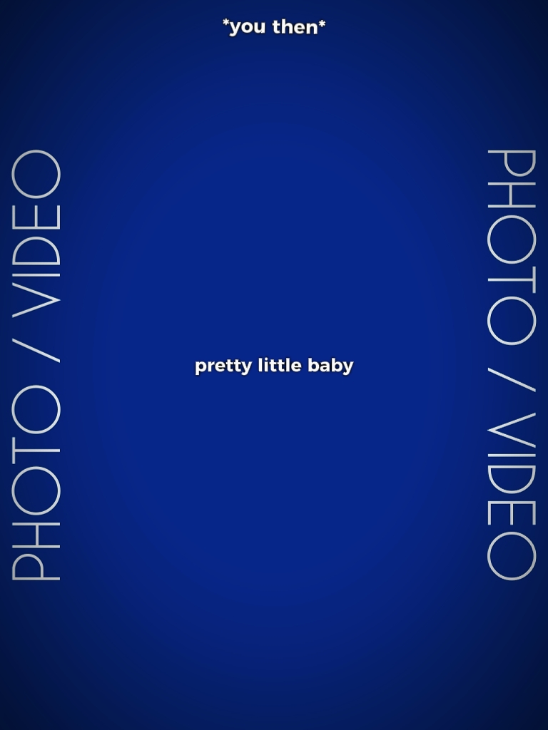 pretty little baby,
