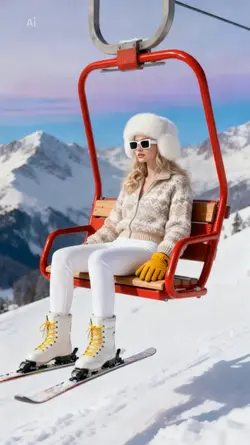 Ski gondola AI