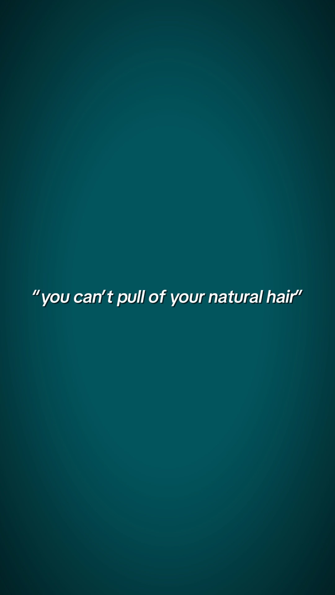 Cheveux naturels