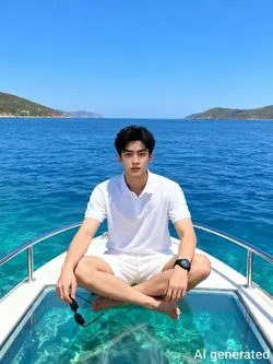 Foto AI di laut
