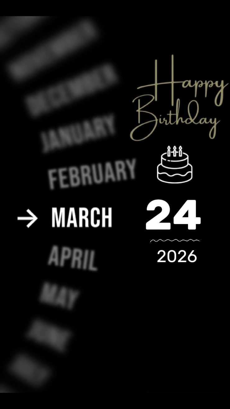 CUMPLEAÑOS PAPÁ 24 DE MARZO 