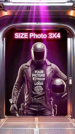 SIZE PHOTO 3X4