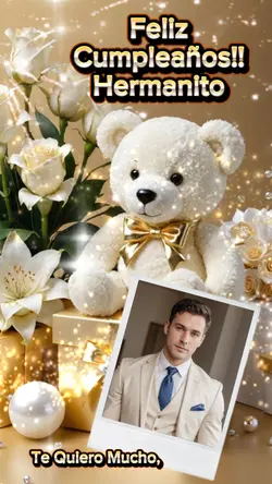 Hermano feliz Cumple