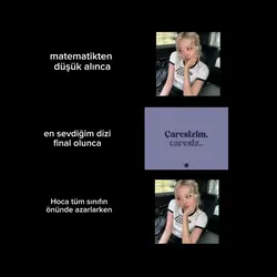 çaresizim çaresiz...