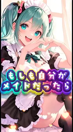もしも自分がメイドだったら
