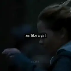 run like a girl.
