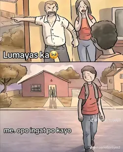 pinalayas ako