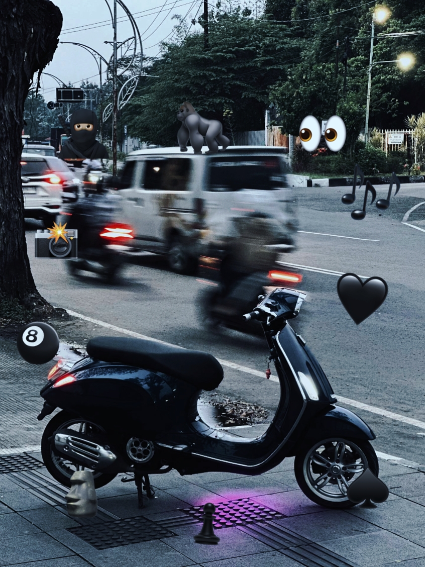 IP emoji hitam 