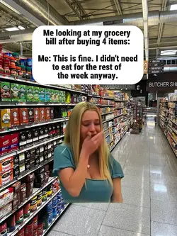 grocery bill