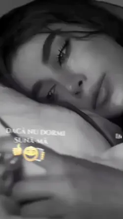 daca nu dormi sună