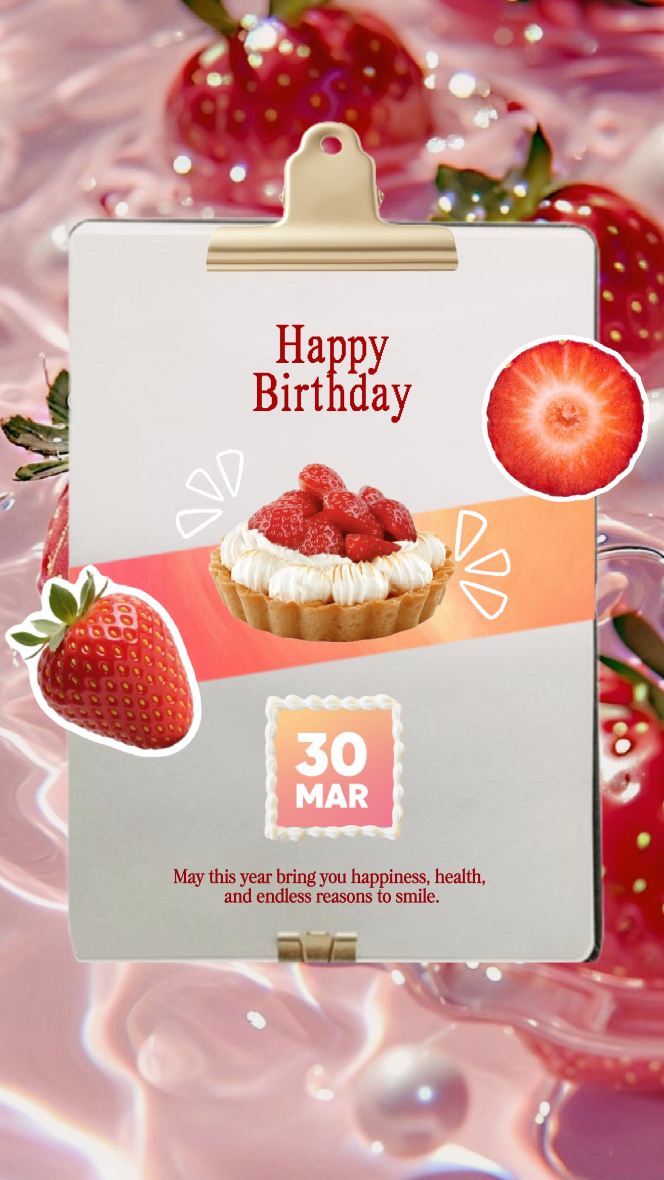 Anniversaire 30 mars 
