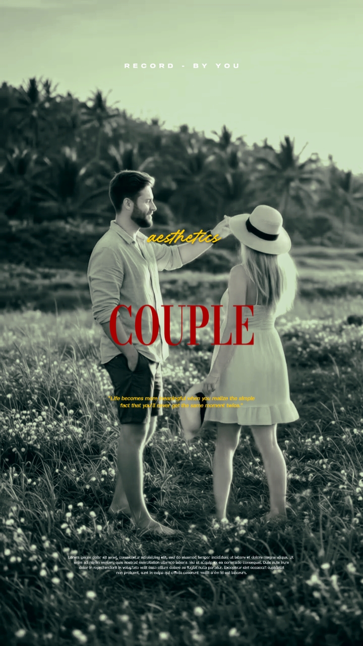 Couple esthétique 