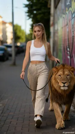 my pet lion