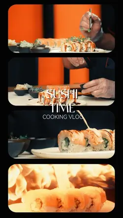 Cooking sushi 