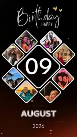 Birthday 09 August