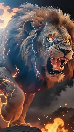 lion viral ai edit
