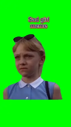 Sad girl meme