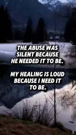 My healing is loud