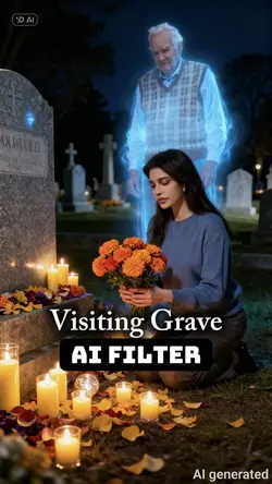 Visiting Grave