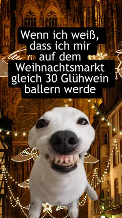 Hund grinst Meme